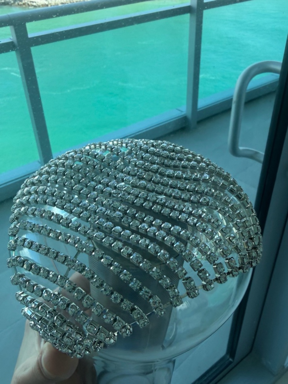 Crystal Rhinestone Silver Headpiece - Women Accessories